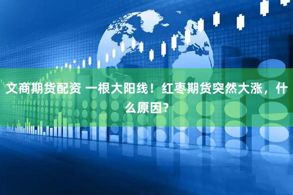 文商期货配资 一根大阳线！红枣期货突然大涨，什么原因？
