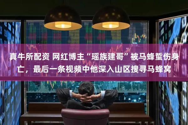 真牛所配资 网红博主“瑶族建哥”被马蜂蜇伤身亡，最后一条视频中他深入山区搜寻马蜂窝